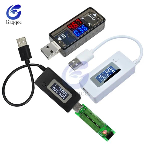 USB Mini Tension Courant Curmètre LCD Écran portable Portable Mobile Power Charger Téléphone Témontage Courant Testeur Tester