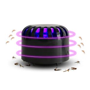 Repelente de mosquitos con USB, lámpara eléctrica antimosquitos para el hogar, LED silencioso, repelente de mosquitos para bebés, trampa para insectos, sin radiación, BJ