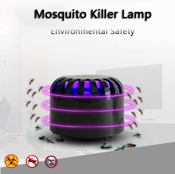 USB Mosquito Killer Mosquito eléctrico Lámpara Asesino Inicio LED MUTE BEBÉ MOSQUITO Repelente Error Zapper Insecto Trampa Radiéntica VT1700