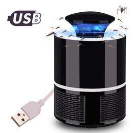 USB Mosquito Killer Lampe Pocatalyst Insect Killer Lampe UV Light Killing Bug Zapper Fly Insect Mosquito Trap1918
