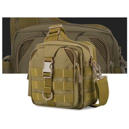 USB Multifunctionele heren Tactische Sling Schoudertas Mannen Outdoor Sport Messenger Voor Militaire Crossbody Camouflage X116D 220216