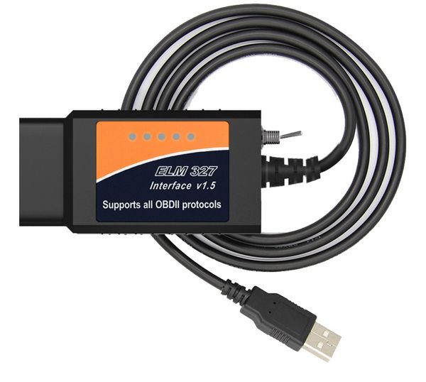 Cable USB OBD 327 con interruptor para FoCCCus FORScan ELM