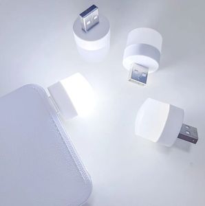 USB Plug Lamp Mini Night Led Led Bollen computer Mobiel Power Layging Small Book Lamps Oogbescherming Reading Deskverlichting