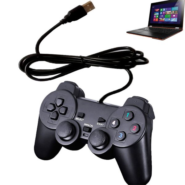 Enchufe USB Controladores de juegos con cable Joysticks Gamepads Accesorios para jugadores de juegos para PC Win XP ... A13 Arcade Handheld Retro Game Box Console