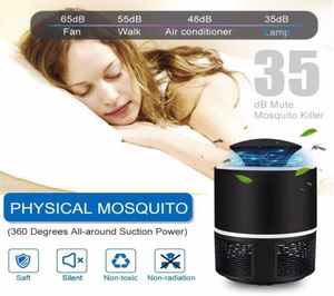 USB Pocatalyst Mosquito Killer lampe répulsif insectes insectes insectes UV Light Controller Fly Killing Repeller9379947
