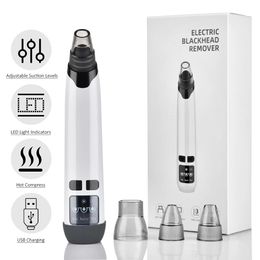 USB Pores Nettoyer Nethart Retheving Vacuum Face Soins de la peau Aspiration noirs Points noirs Pimples Retrait en profondeur Outil de nettoyage 240422