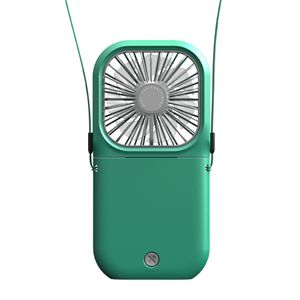 USB Portable Mini Ventilateurs silencieux Ventilateurs à 4 vitesses rechargeables de bureau Rechargeable Ventilateur électrique 3000mAh Banque d'alimentation suspendue Pliant Pliant Pold Digne de téléphone Intelligent Téléphone