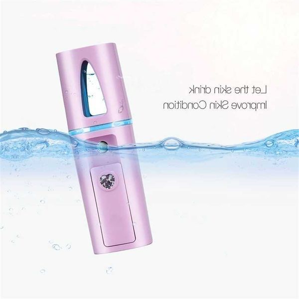 USB portátil Nano Mist Sprayer Facial Body Nebulizer Steamer Hidratante Cuidado de la piel Mini Face Spray Herramientas de belleza al por mayor