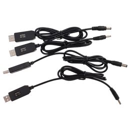 USB Power Boost Lijn DC 5V Naar 9V/12V Step Up Converter Adapter Kabel 2.1x5.5mm 3.5*1.35MM Stekker