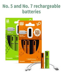 Piles rechargeables USB No 7 AAA12V NiMH batterie 5V80MA courant de charge batteries4204636