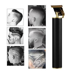 USB oplaadbare keramische Trimmer kapper Tondeuse Machine haar knippen Baard Mannen kapsel Styling tool 220216