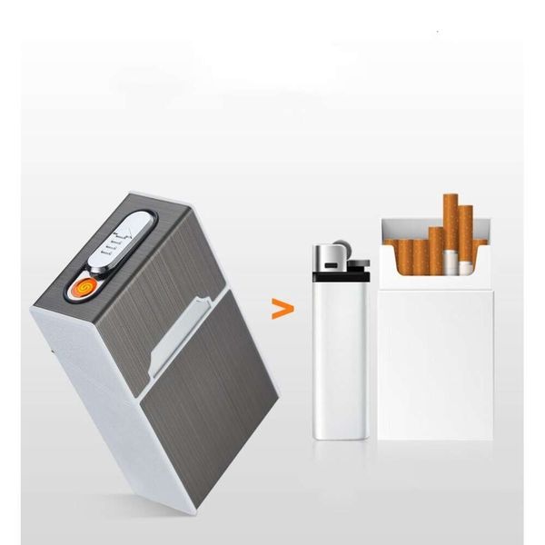 Cigarettes rechargeables USB BIGHER Cigarette Box Bighters Lighters