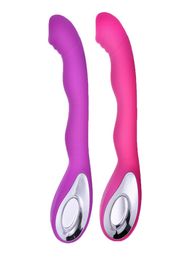 USB Oplaadbare Dildo Vibrator Toverstaf Clit GSpot Orgasme Squirt Stimulator Vrouwelijke Masturbatie Speeltjes voor Vrouwen4339425