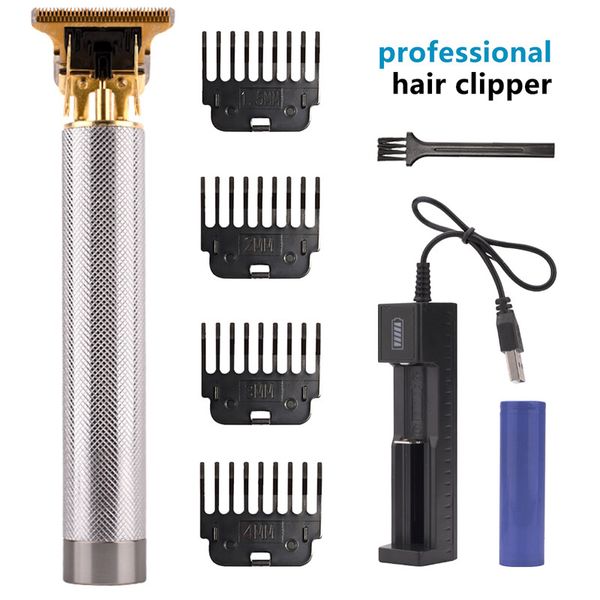 USB Rechargeable rasoir électrique tondeuse à cheveux professionnel tondeuse à cheveux barbier rasoir tondeuse barbe hommes cheveux Machine de découpe rasoir électrique livraison directe