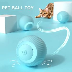 USB -oplaadbare elektronische interactieve interactief huisdierspeelgoed Pet Ball Toy Self Moving Motion Activated Ball Pet Supplies