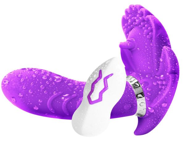 USB recargable masturbación femenina control remoto portátil 20 velocidades mariposa vibrador bragas adultos juguete erótico productos sexuales para mujeres 7624784