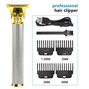 USB Rechargeable Hair Clipper Professional Electric Hair Trimmer Barber Shaver Trimmer Beard Men Hair Cutting Machine Electric Razor For Men's Style