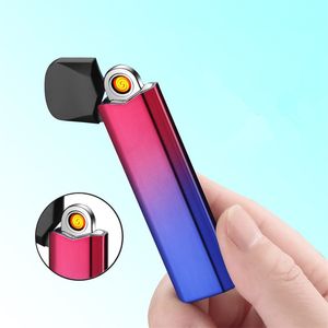 Usb Rechargeable Mini briquet audacieux fil de tungstène sécurité allume-cigare Portable charge rapide briquet cadeau pour petit ami