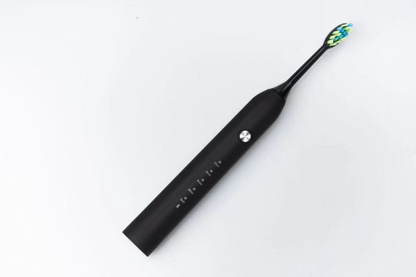 USB recargable potente cepillo de dientes eléctrico ultrasónico, cepillo de dientes de blanqueamiento electrónico lavable