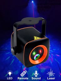 DJ Disco Stage Party Lights LED Projecteur Laser Lumière 32 Modèles RG USB Flash Strobe Porjector Effet Lumière Avec Télécommande