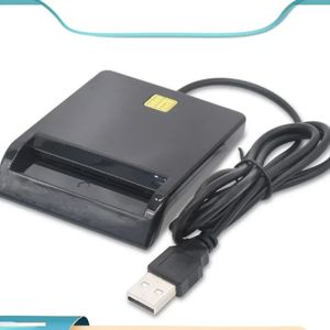 USB Smart Card Reader voor Bank Card IC/ID EMV-kaartlezer voor Windows 7 8 10 Linux OS USB-CCID ISO 7816 voor Bank Tax Rendement