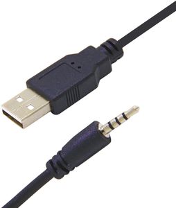 USB naar 2,5 mm mannelijk, hoofdtelefoonopladerkabel voor JBL Synchros E30 E40BT E45BT E50BT EB40 S400BT S400 S500 S700 J56BT Wirel
