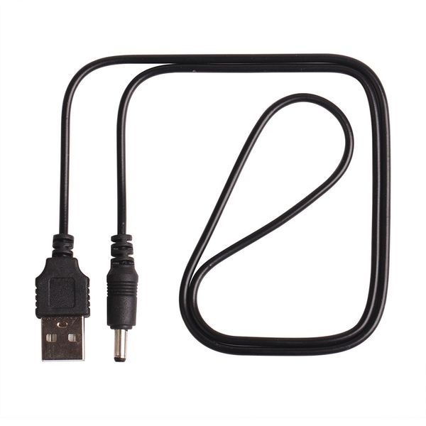 Cable de alimentación USB a CC de 3,5mm, USB A macho A conector Jack de 3,5, adaptador de cargador de fuente de alimentación de 5V para HUB, Cable de alimentación de ventilador USB