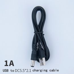 USB a DC3.5mm 5,5 2,1mm Cable de carga de energía enchufe 5V cargador Cable barril Cable conector rápido para MP3 MP4