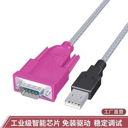 Câble de port de série USB à 9 broches COM Port Computer Convertisseur USB vers RS232 Câble de données IEEE1284 Câble adaptateur