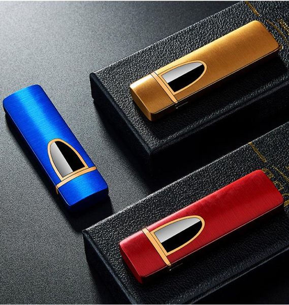 Interrupteur USB TouchSenStive plus léger Cigarette Mini Light Light USB Lighters Windproofinglessless Selectronic Lighter pour SMOK9094849