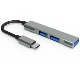 USB TYPE-C 31 HUB DOCKING Station 1 verdeeld in 3 multifunctionele hot swap voor muis mobiele telefoon toetsenbord laptop tablet pc-ondersteuning