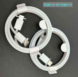 1m 3ft USB Type C tot Type C PD 60W Nieuw snelladen naar kabel voor Samsung S8 S9 Plus voor Huawei iPhone 15 Xiaomi Data Data Adapter Galaxy S20 S20 S10 Note 20 met retailbox