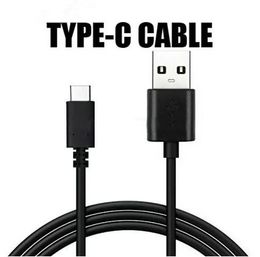 Hoge Kwaliteit 2A Micro USB-kabels Type C Kabel Mannelijke Data Sync Cable 3ft / 1m Zwart Wit voor Samsung Note 9 Note 8 S10 S9 S8 Huawei P30 P40 Alle smartphones