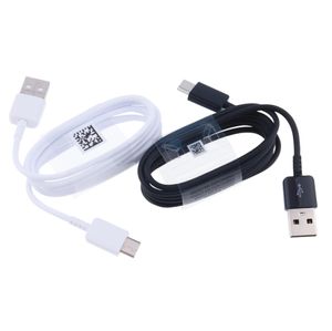 Câbles de données USB Type C Câble USB-C de 1,2 m Fil de cordon de charge rapide pour Samsung Galaxy S8 S10 Huawei P20 P30 Xiaomi