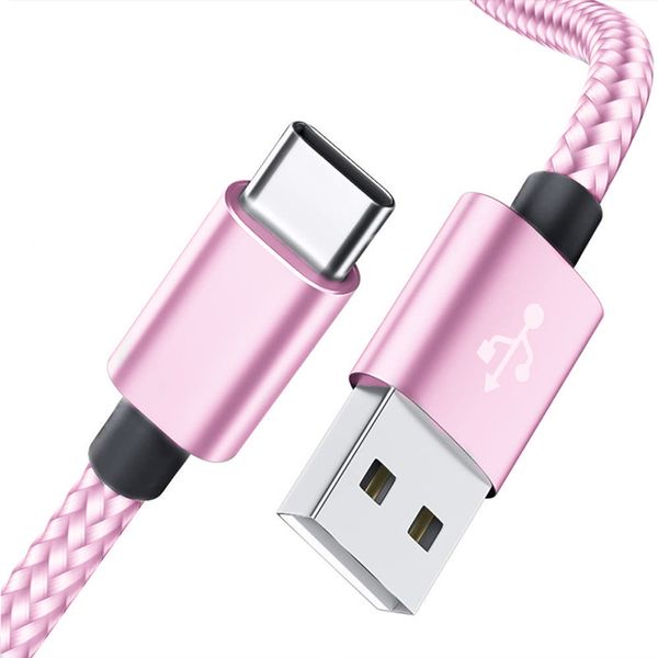 Cable de carga rápida USB tipo C para Samsung S21 S20 FE S10 S9 Plus Note 20 Ultra A72 A52 A32 A22 5G M42 M32 Cable USB C para teléfono