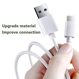 Câble de données de chargeur rapide USB Type C pour iPad Pro 12.9/11 2018 Samsung Galaxy S21 Ultra S20 + S10 S9 Note 20 10 A31 A32 A52 Tab S4