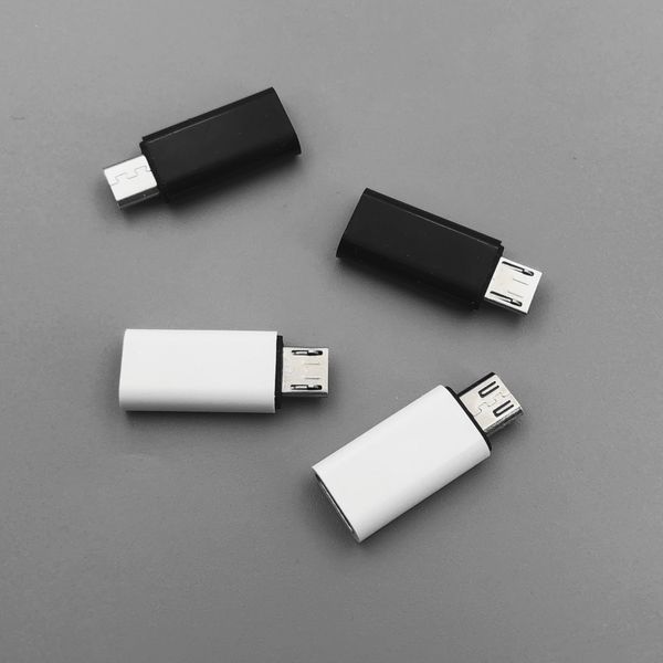 Adaptateurs de chargeur de connecteur d'adaptateur femelle à micro mâle USB Type C pour convertisseur de téléphone Xiaomi Redmi Huawei