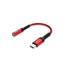 USB Type C tot 3,5 mm Jack Cable Aux Cable USB C tot 3,5 mm Jack Audiokabel Type C -hoofdtelefoonadapter voor Samsung Galaxy S20 Ultra