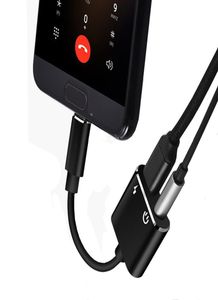 USB Type C naar 35mm Koptelefoonaansluiting Audio Adapter voor Android Samsung Huawei Xiaomi AUX Audiokabel Hoofdtelefoonoplader Opladen USBC4685130