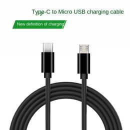 USB Type C naar Micro USB -kabel voor Samsung Galaxy S7 S6 Android snel opladen mobiele telefoonlader Koord voor Huawei USB PD -kabel