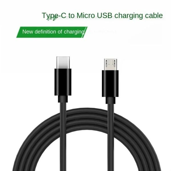 USB tipo C al cable Micro USB para Samsung Galaxy S7 S6 Android Cable de cargador de teléfonos móviles de carga rápida para Huawei USB PD Cable Compatible A