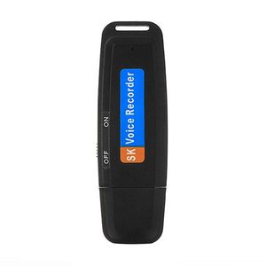 Enregistreur vocal USB enregistreur sonore Portable Dictaphone Mini Oice Pen U-Disk Professional Flash Digital Audio Recorder TF Card OCDUW