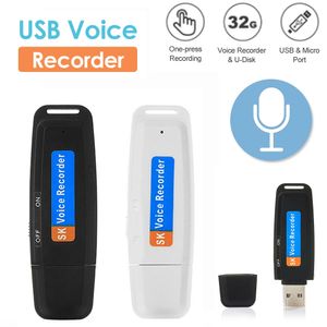 Enregistreur vocal USB enregistreur de son Portable Dictaphone Mini oice stylo u-disk professionnel Flash enregistreur Audio numérique carte TF