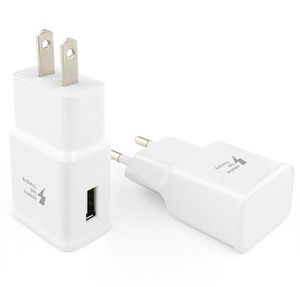 USB Wall Charger 2A Fast Charging Speed EU US AC Home Wall chargers Adapter For Samsung S6 S8 S10 Note 10 htc android phone
