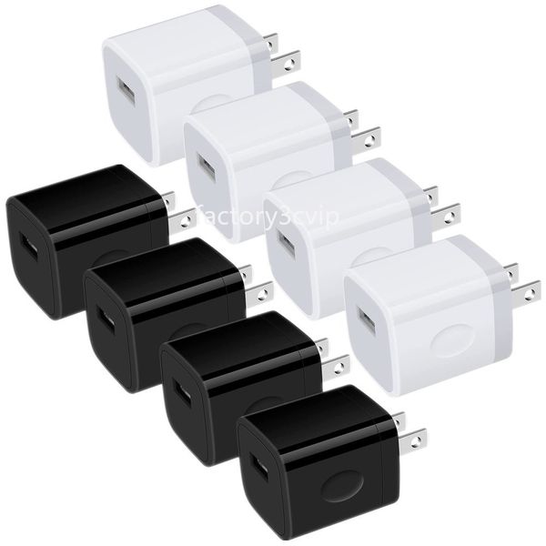 Cargador de pared USB 5V 1A EE. UU. AC Adaptador de cargadores de pared de viaje para el hogar para iphone 13 14 15 Samsung s6 s8 S20 S23 note 10 htc teléfono xiaomi F1