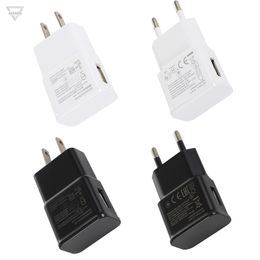 USB Wall Charger 5V 2A 1A AC Travel Home Adapter US EU Plug Voor Universele Smartphone Android Telefoon samsung S7 S8