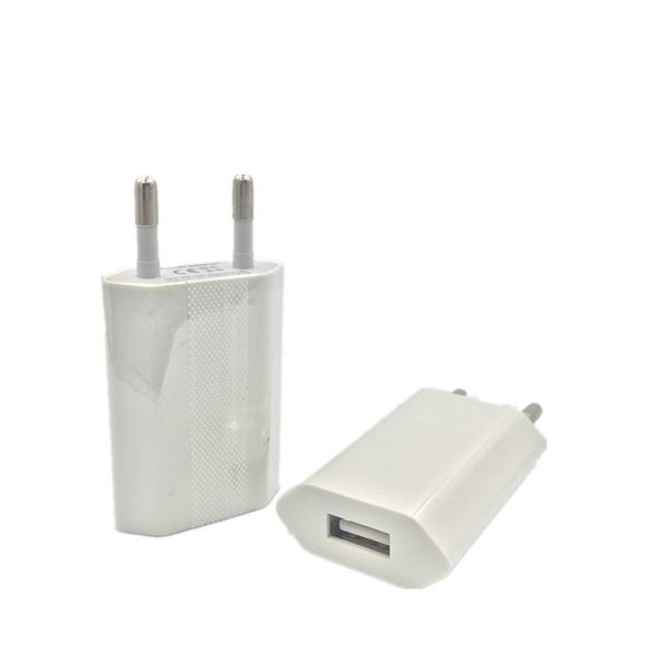 Chargeur mural USB chargeur de téléphone portable prise ue adaptateur secteur voyage maison pour iPhone 5s 6s 7 Plus pour Samsung S5 S6 S7
