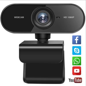 Usb Web cámara 1080P 2K foco fijo 2MP la mano del ordenador Cámara Webcams incorporado acústicos absorbentes del sonido del micrófono 1920 * 1080 webcam con caja al por menor