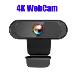 USB Webcam 4K 2K 1080P Full HD Camara Para Computadora de Pc Computer Web Cam Thermische Camera Tablet Autofocus met Microfoon