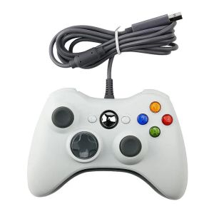 Poignée de console câblée USB pour Microsoft Xbox 360 Controller Joystick Games Controllers Gampad Joypad Nostalgic avec le package de vente au détail 11 ll